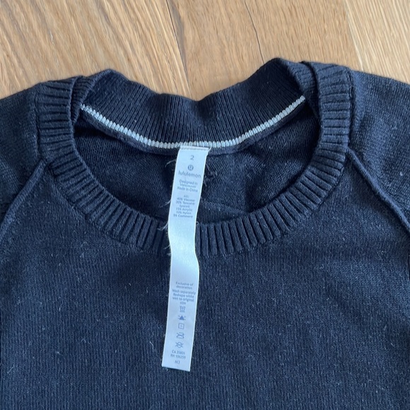 Lululemon Black Sweater 2 - Picture 2 of 6